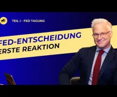 FED-ENTSCHEIDUNG | Senkung um 25 Basispunkte. Ende Abbau Bilanz im Dezember.