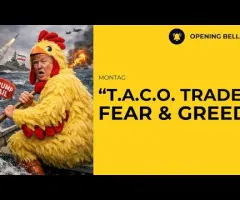 TACO Trump | Verhandlungen IRAN vs USA | DOW geht steil
