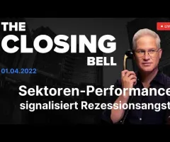 Sektoren-Performance signalisiert Rezessionsangst (Stream ab 22:10)