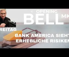 Bank of America warnt vor erheblichen Risiken
