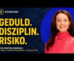 Portfolios wie ein Profi: Risiko, Geduld, Disziplin | mit Dr. Kristina Bambach