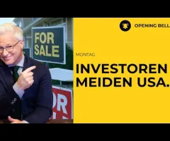 Alles USA steht zum Verkauf | US-Dollar sinkt | Renditen steigen | Aktien unter Druck