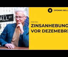 Zinsanhebung vor Dezember? US-Arbeitsmarkt sehr fest.