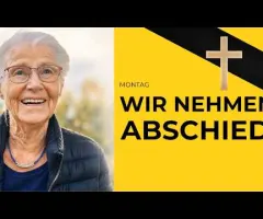 Abschied von meiner lieben Mutter
