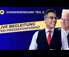 FED-Pressekonferenz - LIVE - mit Patrick und Markus