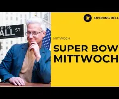 Super Bowl Mittwoch | Öl steigt | Berichtssaison bleibt robust | Mag 7 heute Abend.