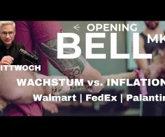 Wachstum vs. Inflation | Palantir | Walmart | FedEx