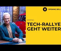 Tech-Rallye geht weiter | Hoffnung auf weniger harsche Einfuhrzölle