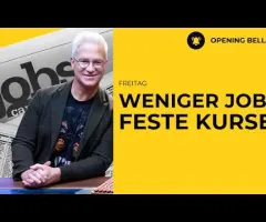 Weniger Jobs, gute Börse!