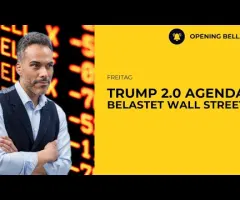 TRUMP 2.0 Agenda - Wall Street schwach