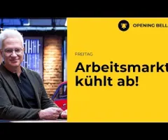 Arbeitsmarkt kühlt ab, bricht aber nicht ein | FED dürfte um 50 Basispunkte senken.