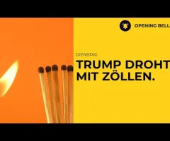 Trump droht mit Zöllen (die so nicht kommen dürften)