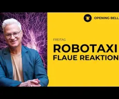 Negative Reaktion auf Robotaxi-Event | Berichtssaison startet solide