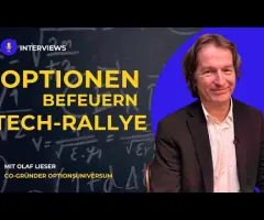 Wie Optionen die Tech-Aktien jagen |  mit Olaf Lieser vom Optionsuniversum