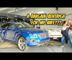 Suprising my wife with the Cheapest Bentley Bentayga in the USA