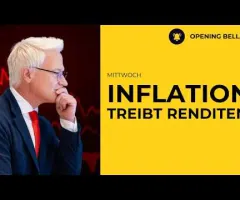 Inflation verschreckt Wall Street. Starke Ergebnisse ignoriert.