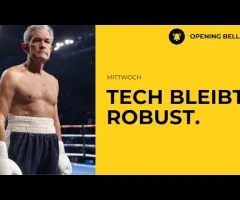Tech-Ergebnisse stark | Q2 US-BIP robust | FED im Fokus