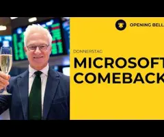 Microsoft rettet den KI-Trade | Meta unter Druck, wird aber verteidigt.