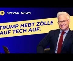 Trump befreit Smart Phones, Computer, Halbleiter, Eletronik von China-Zöllen