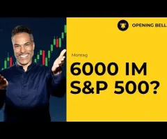 Rekordjagd beim S&P 500 nicht beendet | Ziele steigen auf 6000 bis Jahresende.