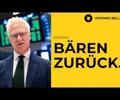 Wall Street drängt Bären zurück | Anfängliche Verluste nach einer Stunde aufgeholt.