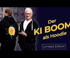 Der KI-Aktienboom visualisiert in einer Blüte aus Kursdaten | NUR NOCH KOMMENDE WOCHE