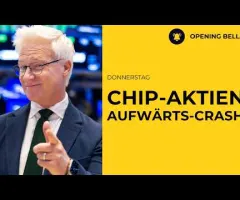 Aufwärts-Crash bei Chipaktien | Tesla und Software-Sektor unter Druck.