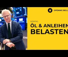 Renditen und Ölpreise steigen, und bremsen die Wall Street.