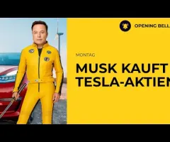 Elon Musk kauft $1 Mrd. in Tesla-Aktien | NVIDIA wegen China unter Druck.