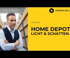HOME DEPOT Ausblick schwächer | Erzeugerpreise unter Erwartungen