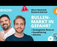 Bitcoin Bullenmarkt in Gefahr und Altcoins abschreiben? Mit @Bitcoin2Go