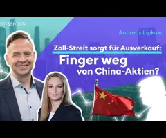 Tiefroter Wochenstart: Zollstreit kommt für China zur Unzeit |  Alibaba | Xiaomi | DeepSeek | Trump
