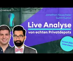 Live-Analyse von echten Privatdepots mit @Parqet | Börse Stuttgart | Invest 2024