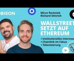 Krypto: Deshalb setzt die Wallstreet auf Ethereum – September Korrektur? mit @Bitcoin2Go