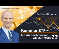 Kommer ETF - so will der Experte den MSCI schlagen | Börse Stuttgart | Gerd Kommer | Geldanlage