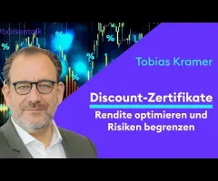 Rendite optimieren und Risiken begrenzen: Kramers Discount-Zertifikat-Strategie | Börse Stuttgart