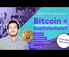 Bitcoin: Der Schutz deines Kapitals mit @Blocktrainer | Börse Stuttgart | Invest 2024