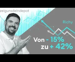 Exklusiv 🔥 Richy zeigt Dir sein Depot und seine Performance 📈📉 | Börse Stuttgart