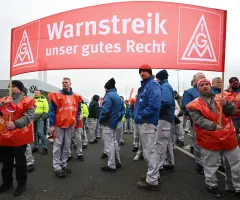 Studie: Fast eine Million Streiktage in Deutschland