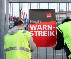 Erneut Warnstreik im Hamburger Hafen