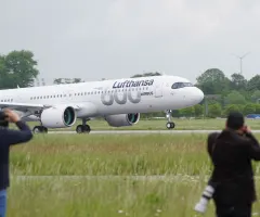 Airbus übergibt in Hamburg 600. Maschine an die Lufthansa
