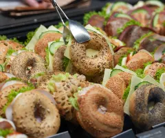 Essen in Geschäften ist im Trend
