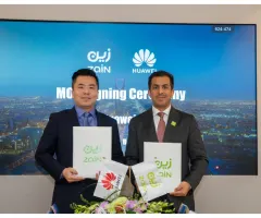 On The Sidelines of MWC23 Zain KSA and Huawei sign MoU to build a global 5.5G pioneer network "5.5G City"