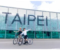 French Millionaire Influencers Come to Taiwan for Cycling Trip along the Northeast Coastline, Exploring Local Culture and Tasting Delicacies, Documenting Breathtaking Scenery