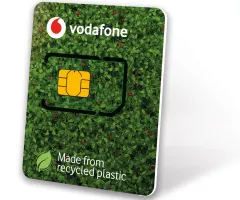 Vodafone verbindet seine Kunden mit der Eco-SIM-Karte von Thales