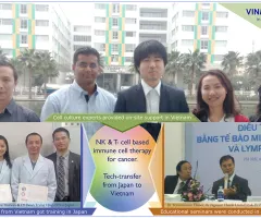 In Japan praktizierte autologe Immunzelltherapie hilft nach einem Technologietransfer durch die GN Corporation jetzt dem Vinmec-Krankenhaus bei der Behandlung von Krebspatienten in Hanoi, Vietnam
