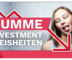 3 Investment-„Weisheiten“, die gefährlich sind