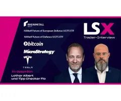 Trader‑Interview mit Tipp Checker Flo über Rheinmetall, Verteidigungs-ETFs, Bitcoin & Tesla