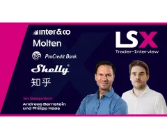 Trader-Interview mit Philipp Haas: Inter&Co, Molten Ventures, ProCredit, Shelly & Zhihu