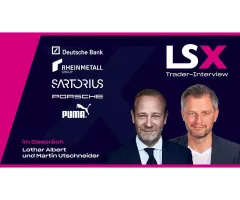Trader-Interview mit Martin Utschneider: Deutsche Bank, Rheinmetall, Sartorius, Porsche AG & PUMA
